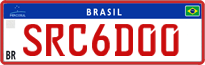License plate of Brazil, Commercial vehicles (Mercosul)