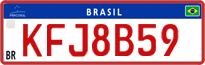 License plate of Brazil, Commercial vehicles (Mercosul)