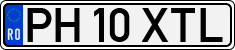 License plate of Romania, Regular plates
