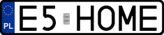 License plates of Poland, Vanity Plates