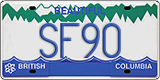 British Columbia, Vanity Plates