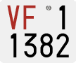 License plate of Italy, Specialty plates