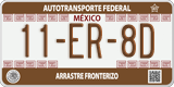 Federal license plates, Federal (00-AA-0A)