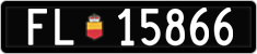 License plate of Liechtenstein, Cars