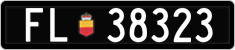 License plate of Liechtenstein, Cars