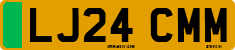 License plate of the United Kingdom, 2001 year system