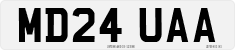 License plate of the United Kingdom, 2001 year system