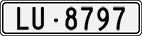 License plate of Switzerland, Cars