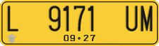 License plate of Indonesia, Commercial vehicles
