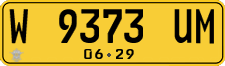 License plate of Indonesia, Commercial vehicles