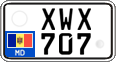 License plate of Moldova, Cars (2015)
