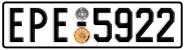 License plate of Greece, Cars
