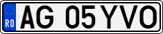License plate of Romania, Regular plates