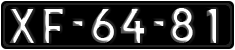 License plate of Portugal, Regular plates