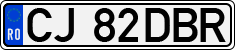 License plate of Romania, Regular plates
