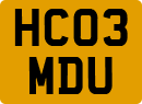 License plate of the United Kingdom, 2001 year system