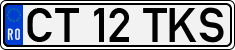 License plate of Romania, Regular plates