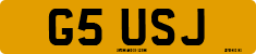 License plate of the United Kingdom, 1983 year system
