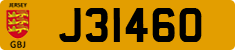 License plate of Jersey, Regular plates (J123456)