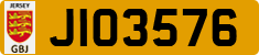 License plate of Jersey, Regular plates (J123456)