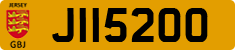 License plate of Jersey, Regular plates (J123456)