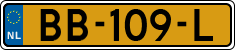 License plate of the Netherlands, Heavy Commercial Vehicles (1994 system)