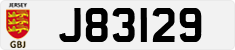 License plate of Jersey, Regular plates (J123456)