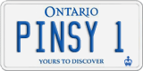 Ontario, Vanity Plates