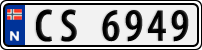 License plate of Norway, Trailers, motorcycles, special vehicles