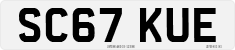 License plate of the United Kingdom, 2001 year system