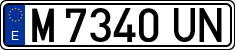 License plates of Spain, 1971 year series