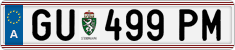 License plate of Austria, Regular plates