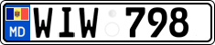 License plate of Moldova, Cars (2015)
