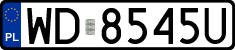 License plates of Poland, Regular car plates