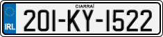License plate of Ireland, Regular plates