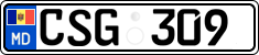 License plate of Moldova, Cars (2015)