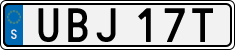License plate of Sweden, Regular plates