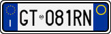 License plate of Italy, Cars (1994 year series)