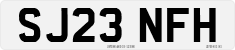 License plate of the United Kingdom, 2001 year system
