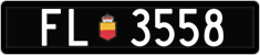 License plate of Liechtenstein, Cars