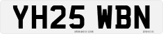 License plate of the United Kingdom, 2001 year system
