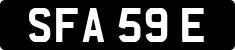 License plate of Singapore, Private owners