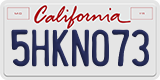 California, Passenger (1ABC234)
