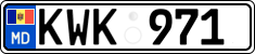 License plate of Moldova, Cars (2015)