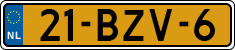 License plate of the Netherlands, Heavy Commercial Vehicles (1994 system)