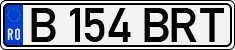 License plate of Romania, Regular plates