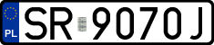 License plates of Poland, Regular car plates