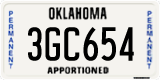 Oklahoma, Apportioned (1AB234)