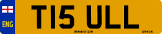 License plate of the United Kingdom, 1983 year system