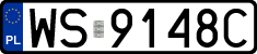 License plates of Poland, Regular car plates